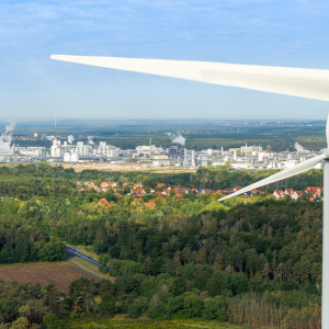 Ereuerbare Energien im Umfeld des BASF-Standorts Schwarzheide.