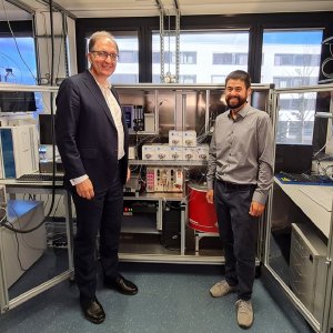 Chemresilienz Teamleitung Prof. Dr. Peter H. Seeberger und Dr. Matthew Plutschack