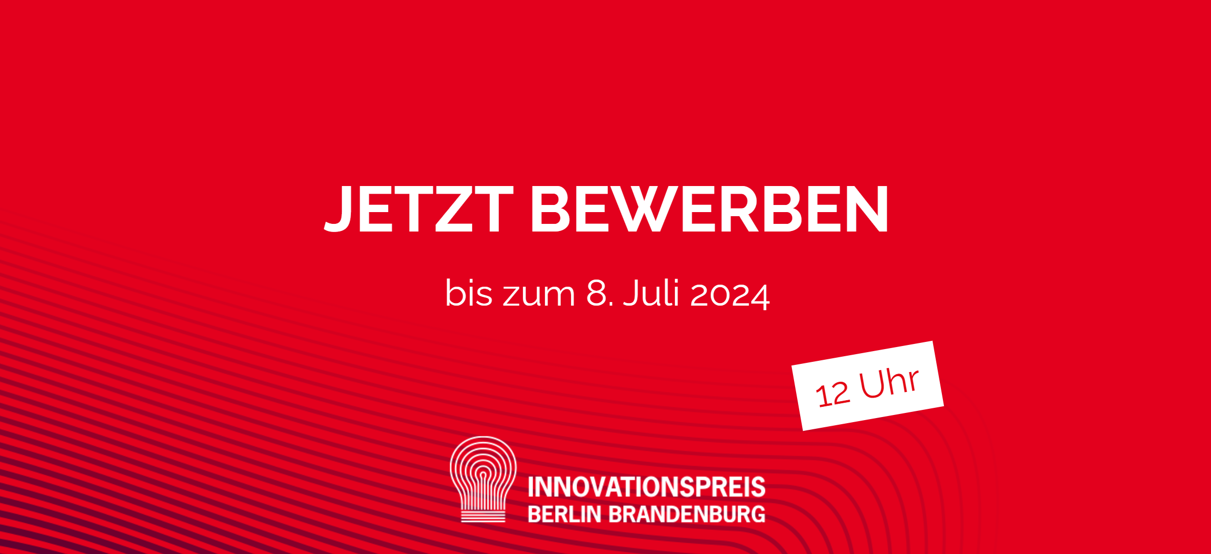 Innovationspreis Berlin Brandenburg 2024 - Bewerben Sie sich jetzt!