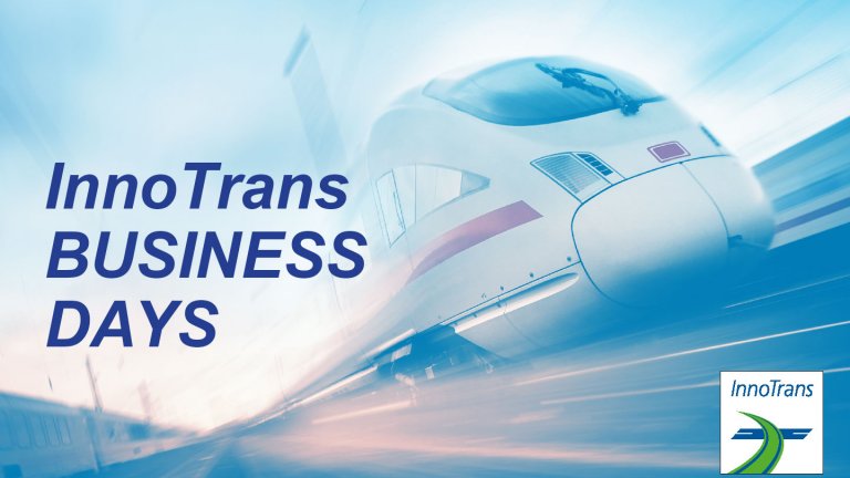 InnoTrans Business Days - Zukünftige Finanzierung der Bahnforschung in Horizon Europe