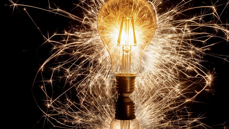 Glühbirne Feuerwerk