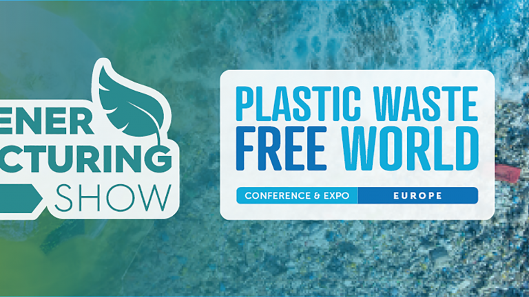 Key Visual Greener Manufacturing Show & Plastic Waste Free World 2023