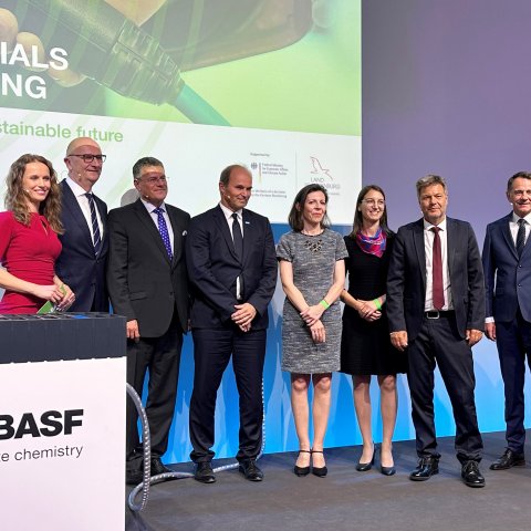 „Batteriematerialien trifft Recycling“ am 29. Juni 2023 bei BASF in Schwarzheide.