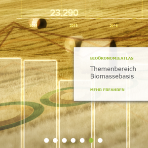 Bioökonomieatlas Screenshot