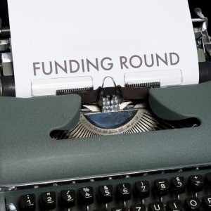 Typewriter with Funding Round